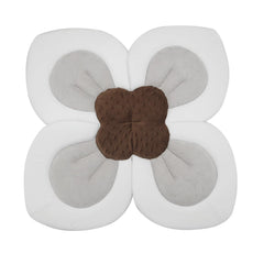 PandaEar Baby Bath Pad with soft petals cradles newborns safely during sink baths.