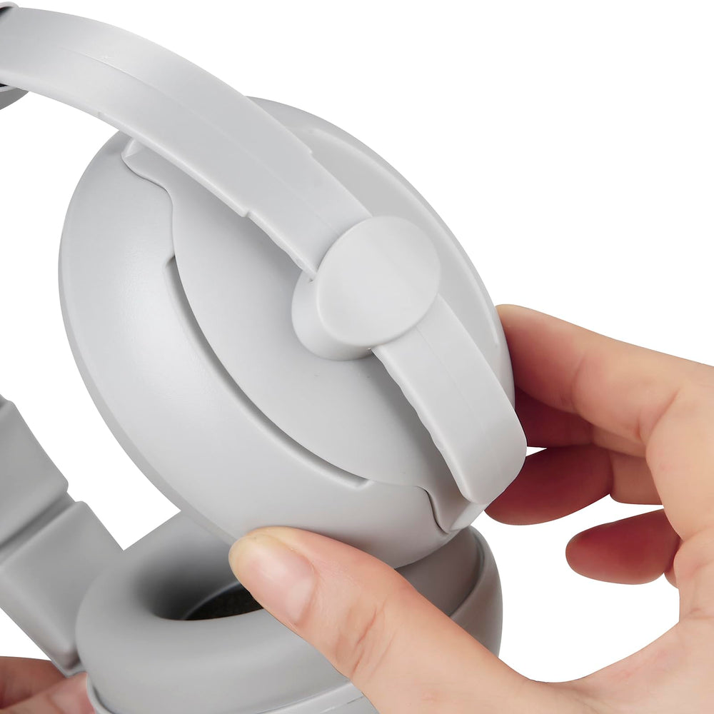 PandaEar compact travel storage bag included with earmuffs.