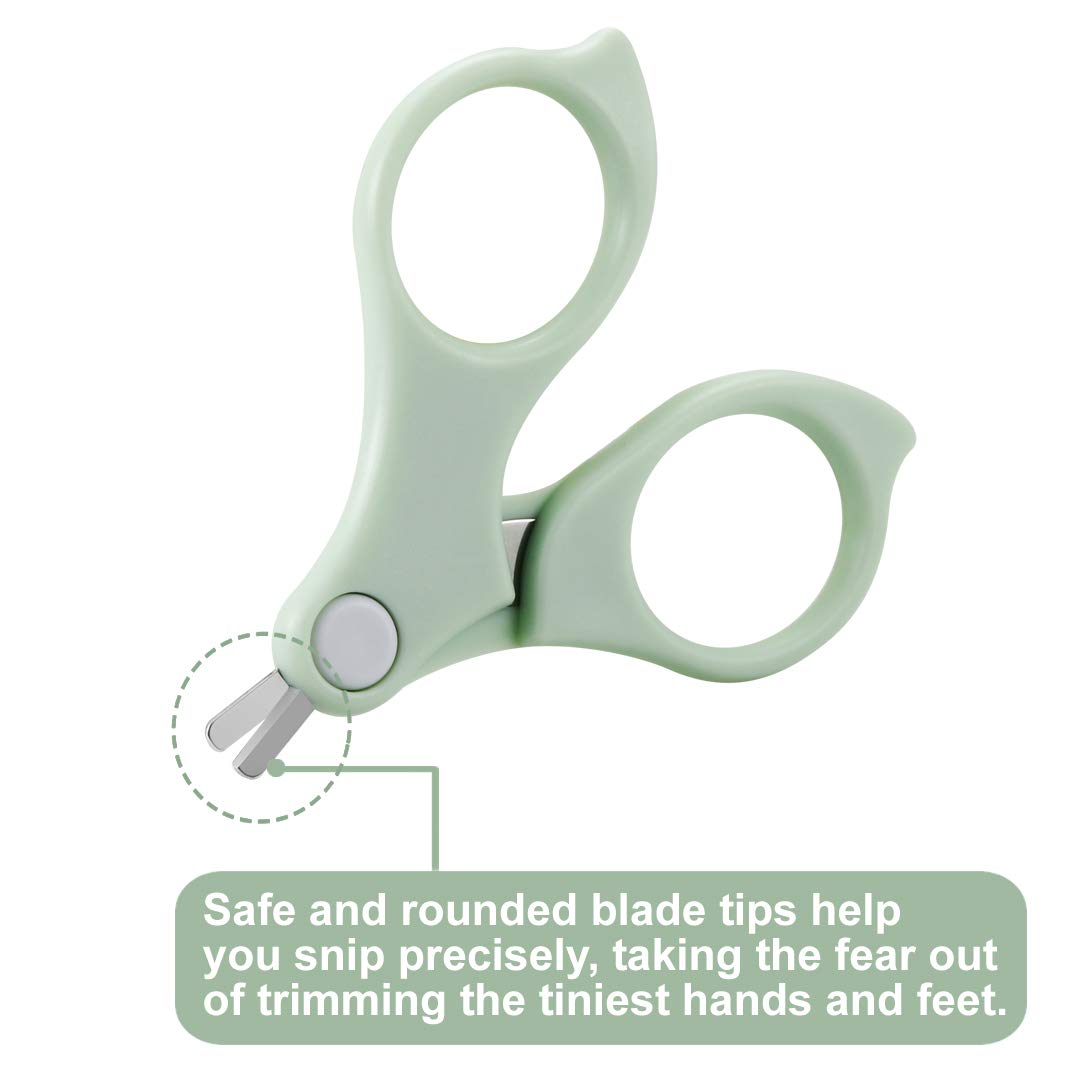 PandaEar baby nail file fine grain gentle on tiny nails.