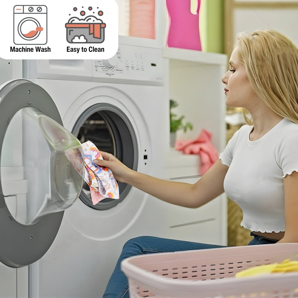 PandaEar machine-washable cover simplifies cleaning between uses.