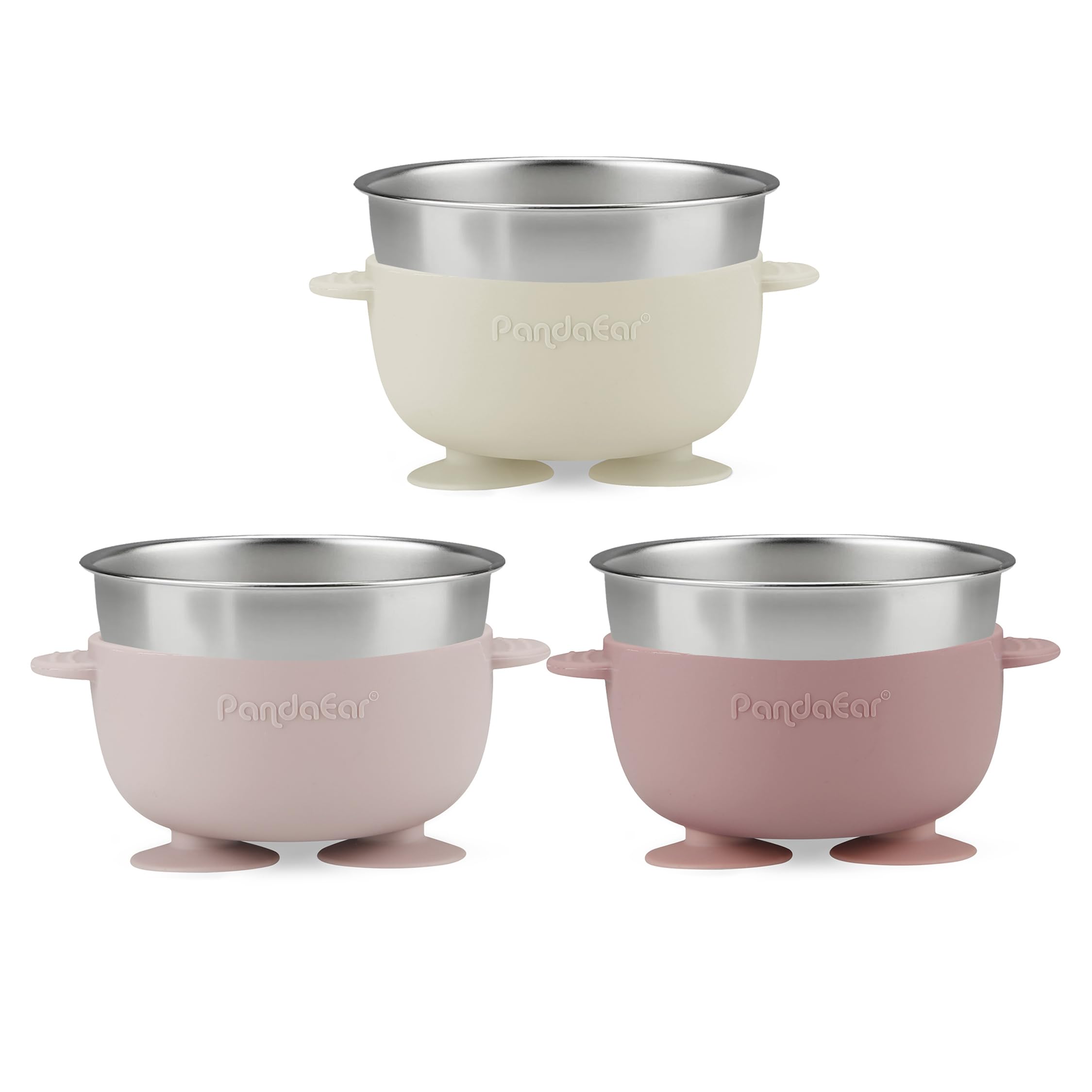 PandaEar BPA-free silicone is safe and easy to clean after meals.