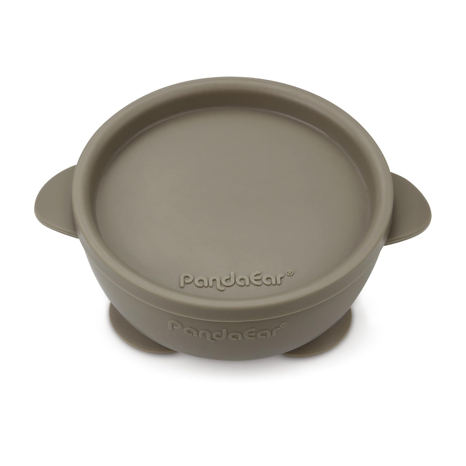 PandaEar spill-proof rim keeps meals tidy during busy mornings.