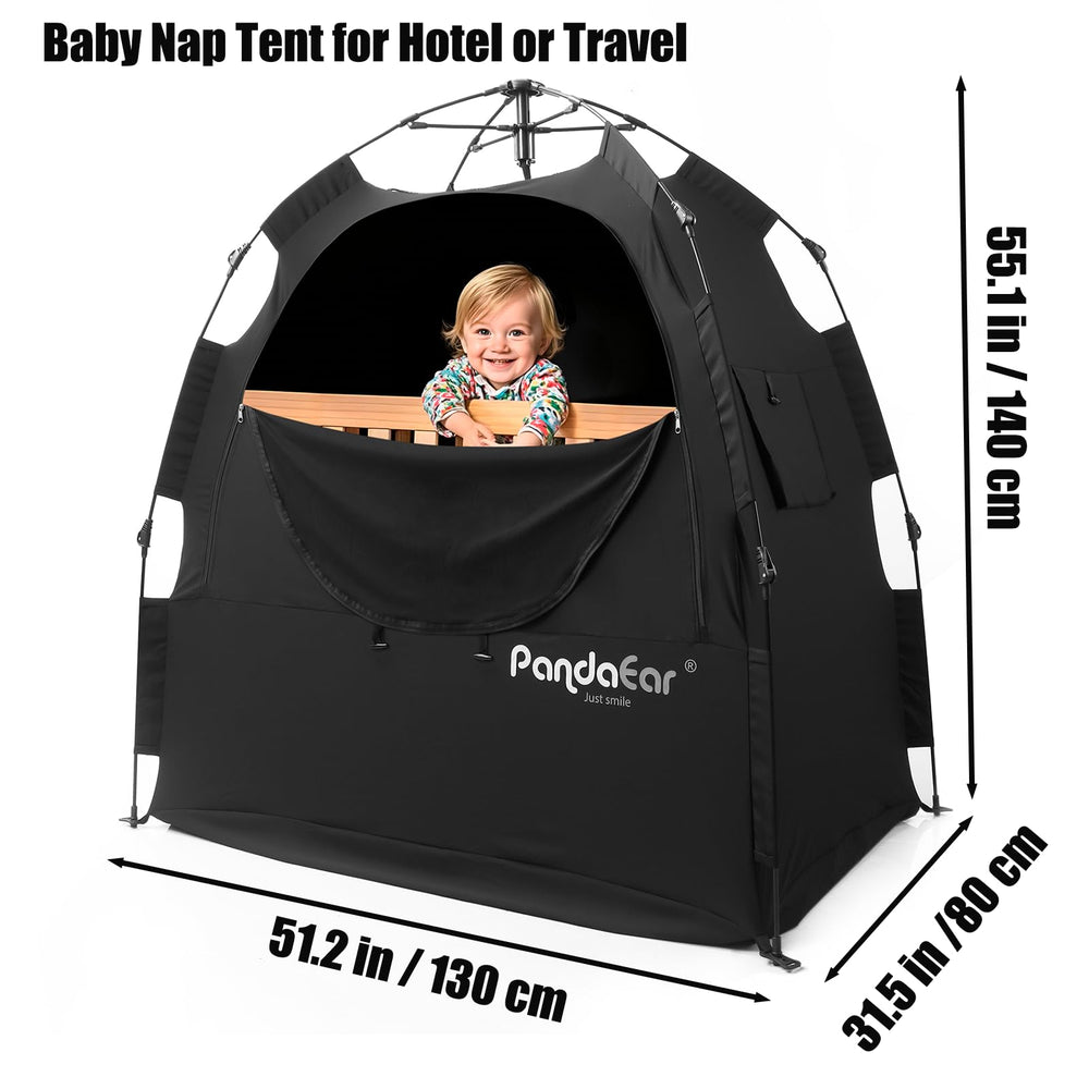 PandaEar breathable mesh panels promote airflow while keeping child comfortable.