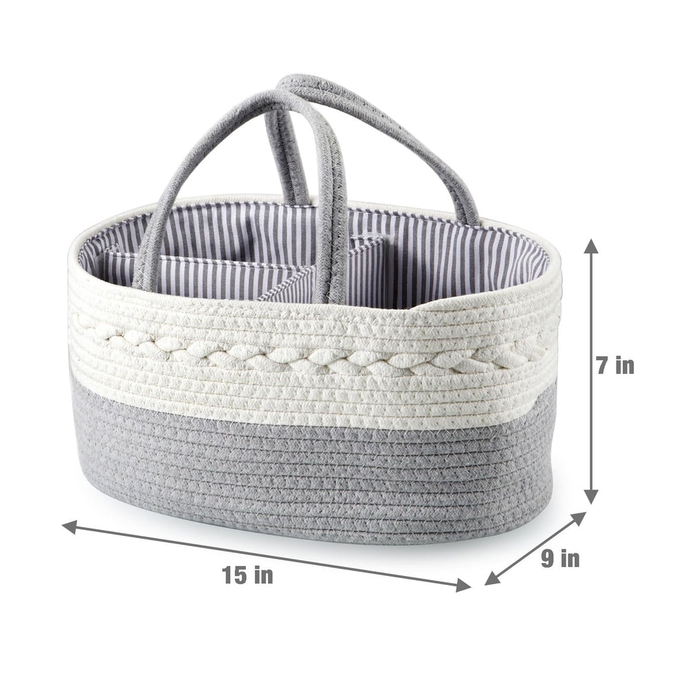 Pandarear changing-table organizer keeps essentials within reach.