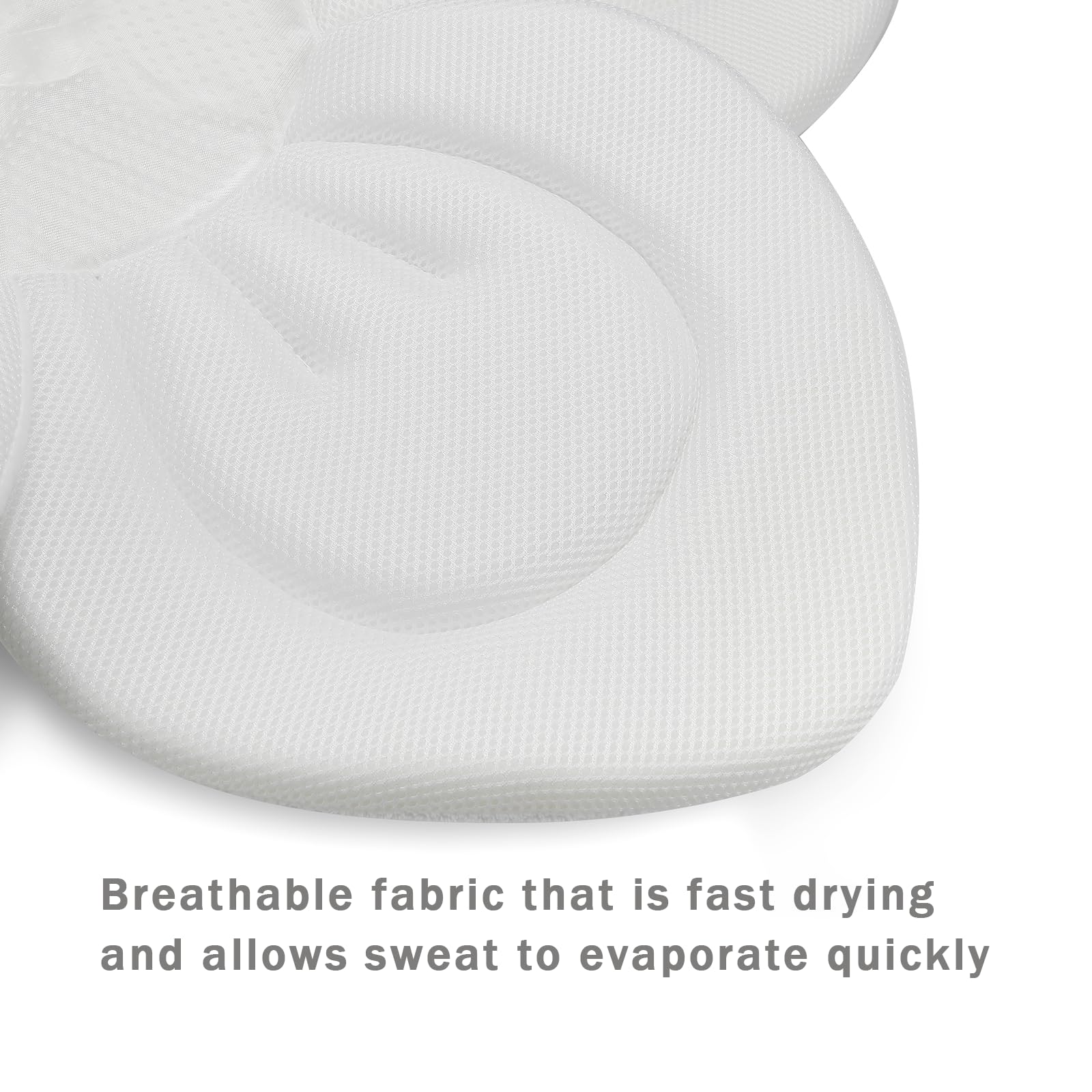 PandaEar Compact, travel-friendly bath seat fits small sinks for on-the-go families.