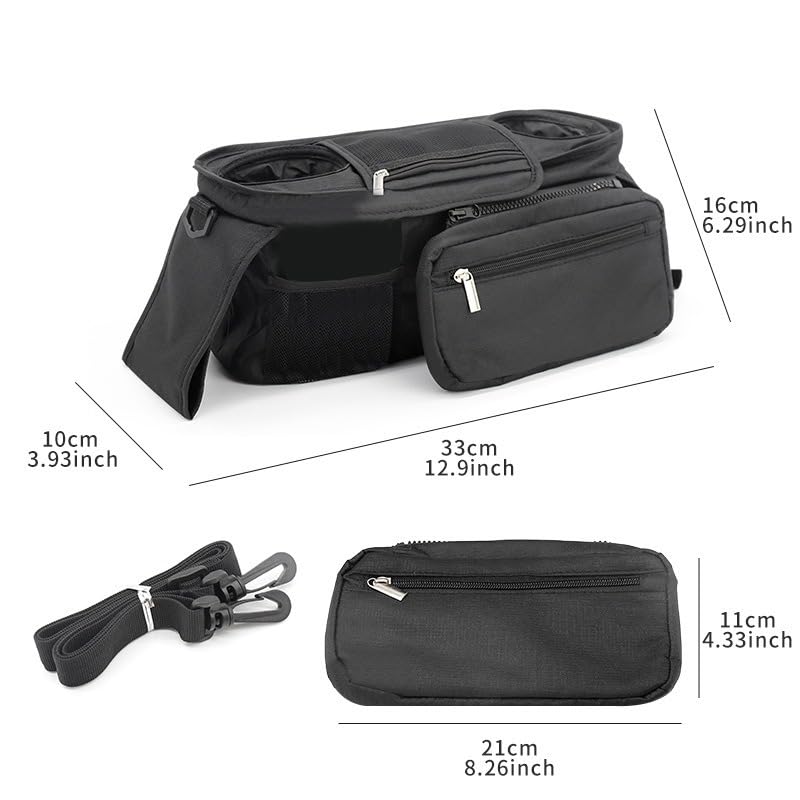 PandaEar detachable shoulder strap offers versatile carrying options