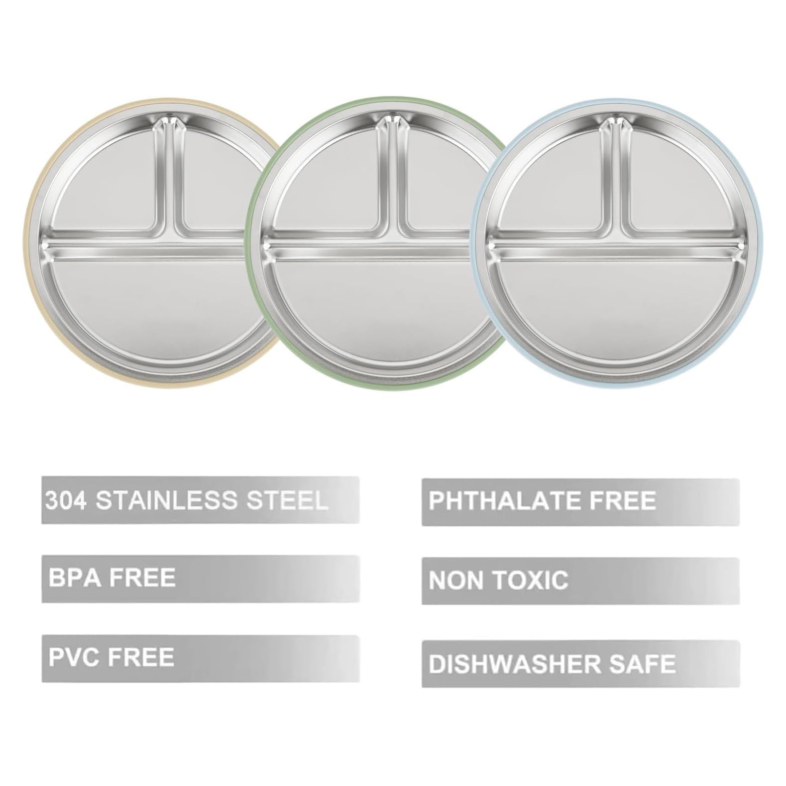PandaEar dishwasher-safe plates simplify cleanup after busy mealtimes