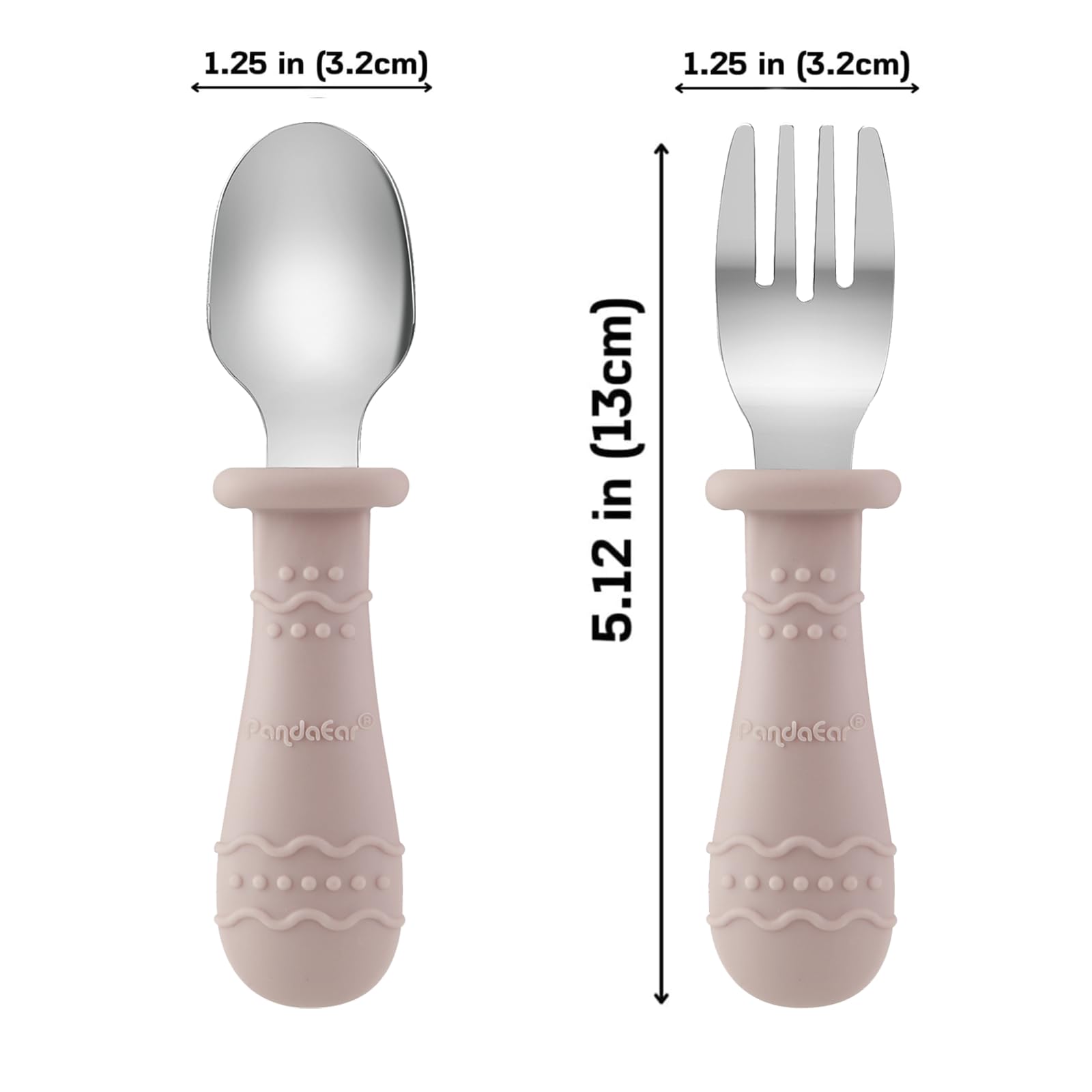 PandaEar rust-resistant stainless steel parts built for daily toddler use
