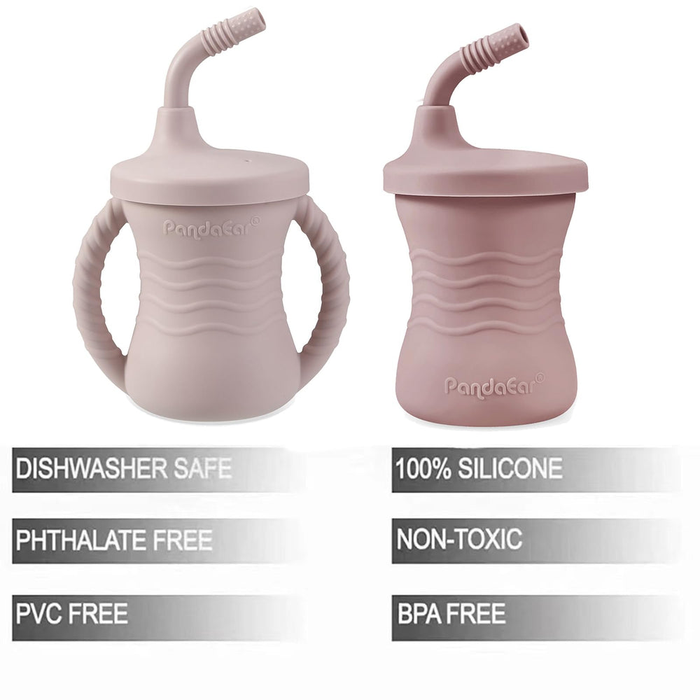 PandaEar heat-resistant cup suitable for cold, warm, or hot drinks.