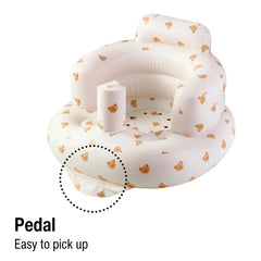 PandaEar wrap-around ergonomic design stabilizes baby's back and sides.