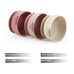 PandaEar leakproof lids for baby bowls keep leftovers secure during travel.