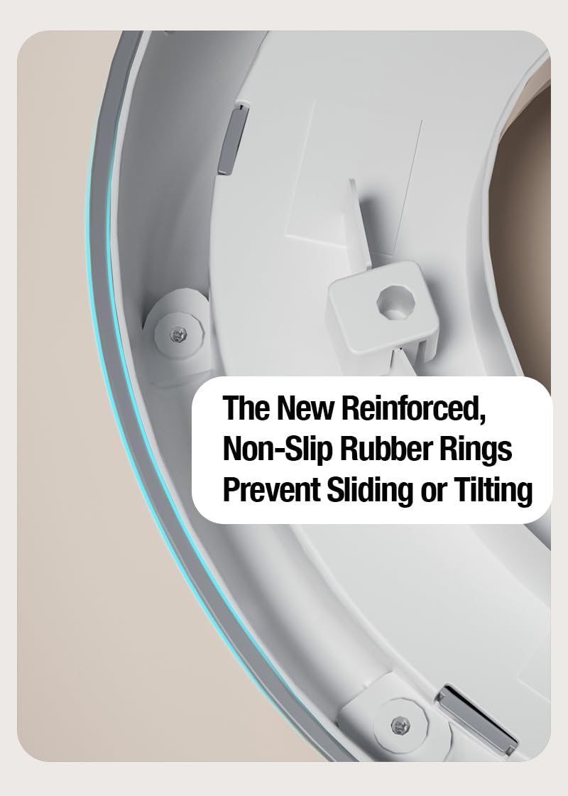 PandaEar low-profile seat supports comfortable toddler seating.