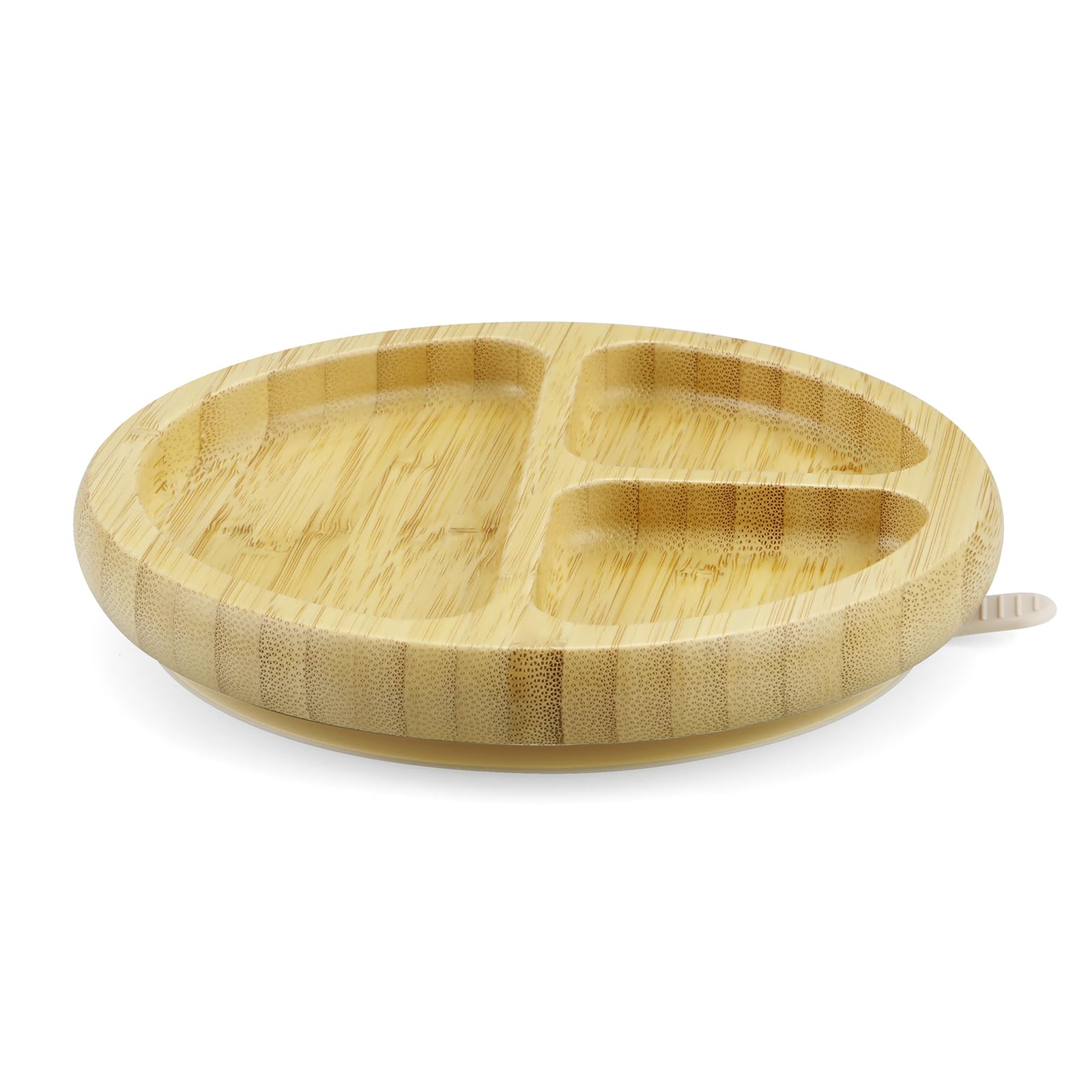 PandaEar non-toxic BPA-free plate and spoons ensure safe dining.