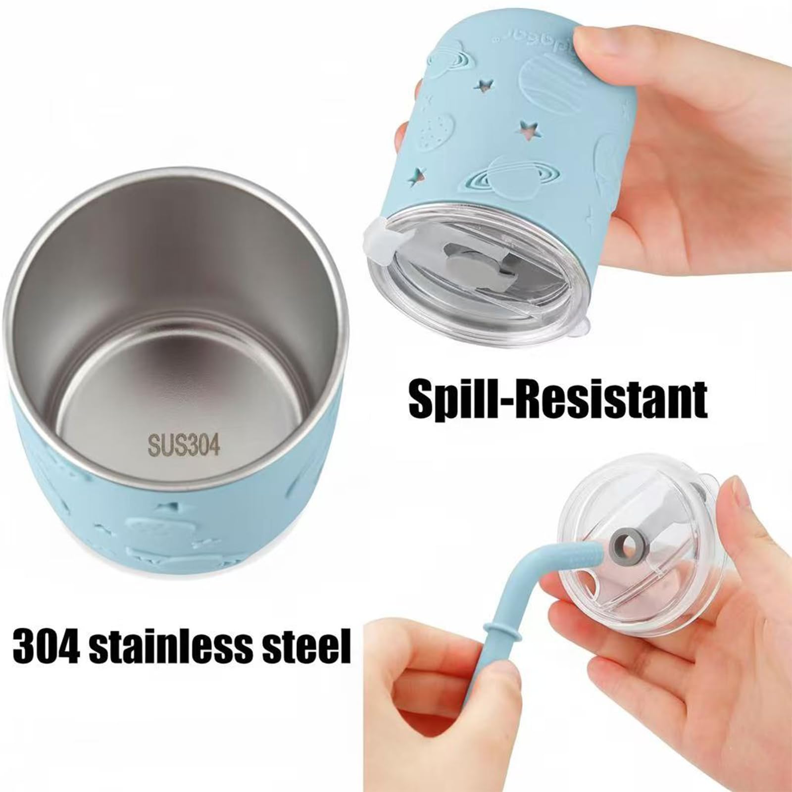 PandaEar plate suction cups keep meals in place for mess-free eating.