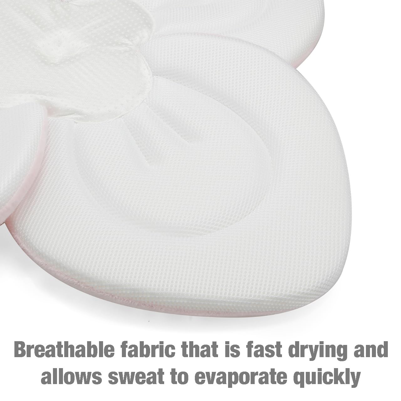 PandaEar plush polyester cover and foam interior for cushioned support.