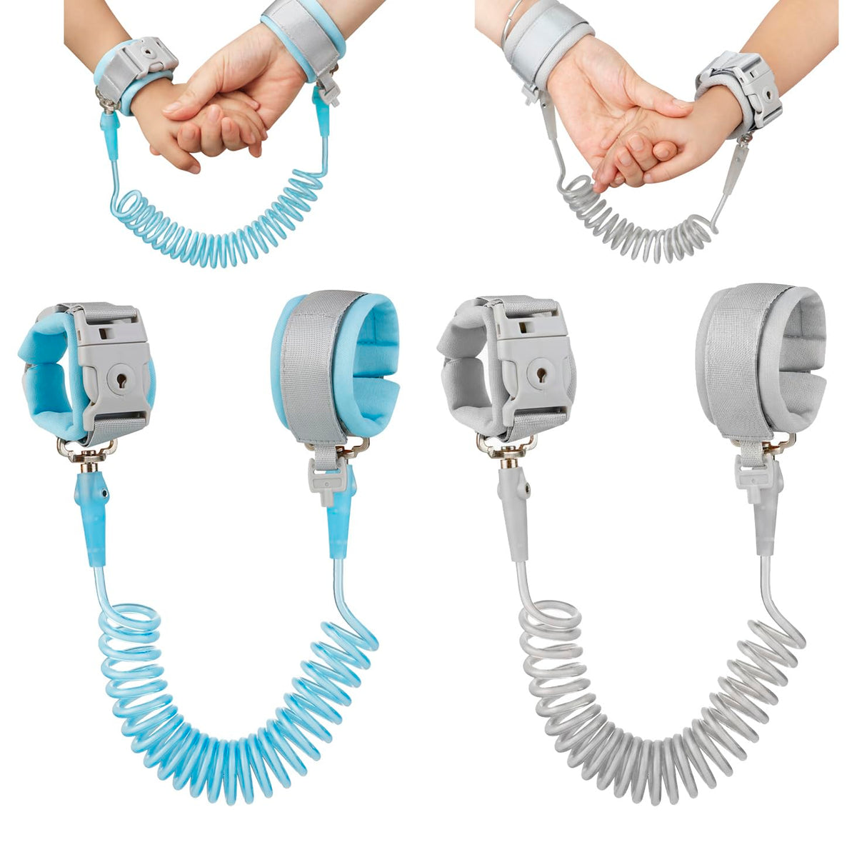 PandaEar secure key-lock design shown on the wrist link for reliable safety.