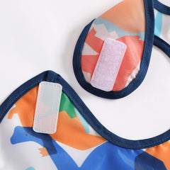 PandaEar stain and odor resistant bib ready for messes