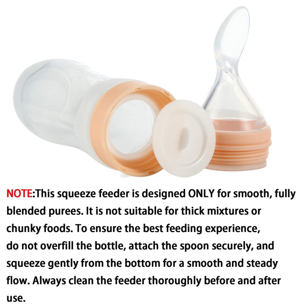 PandaEar stand-up bottle design keeps contents clean and accessible during feeding