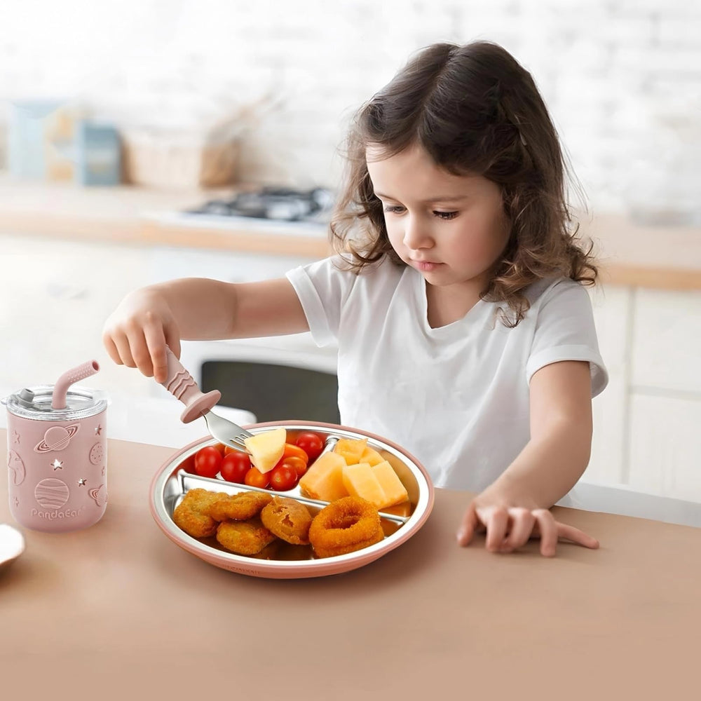 PandaEar suction bowl with strong base to prevent spills during meals
