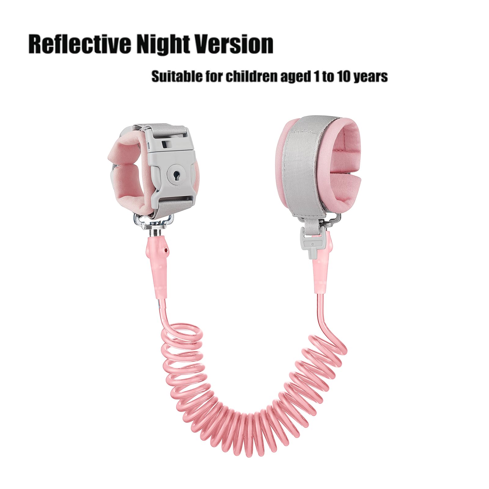 PandaEar toddler harness leash with extendable 8.2ft reach for freedom and safety.