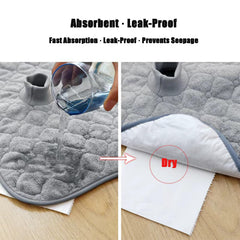 PandaEar TPU waterproof barrier blocks leaks from potty training accidents.