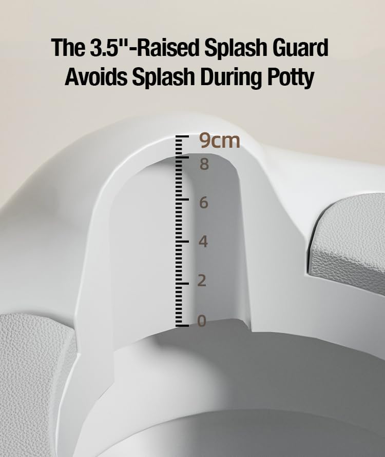 PandaEar travel-portable seat for on-the-go bathroom training.