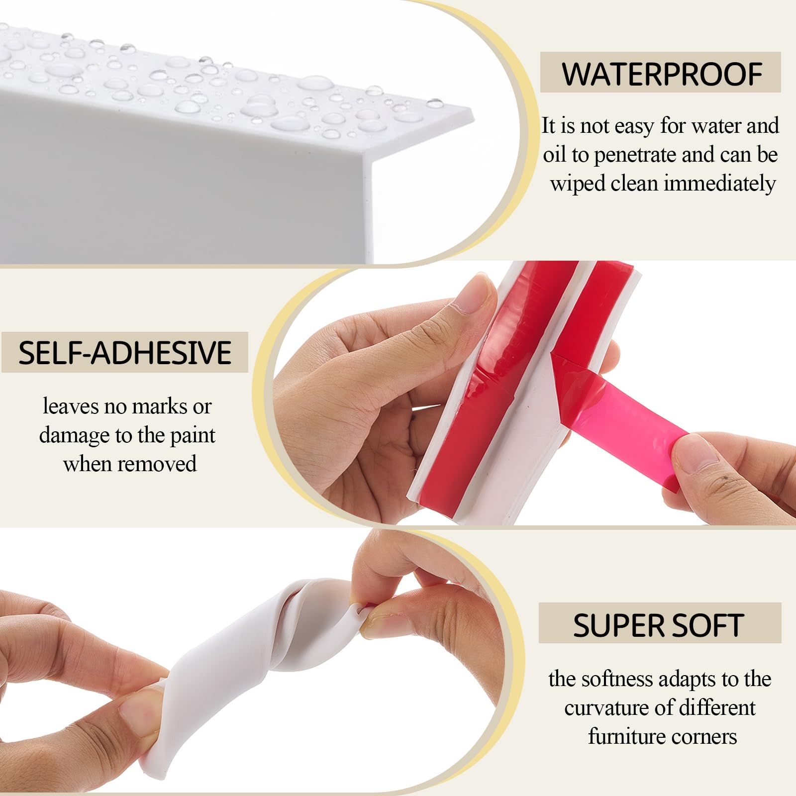 Pangda office protection keeps workstation corners safe during writing and movement.