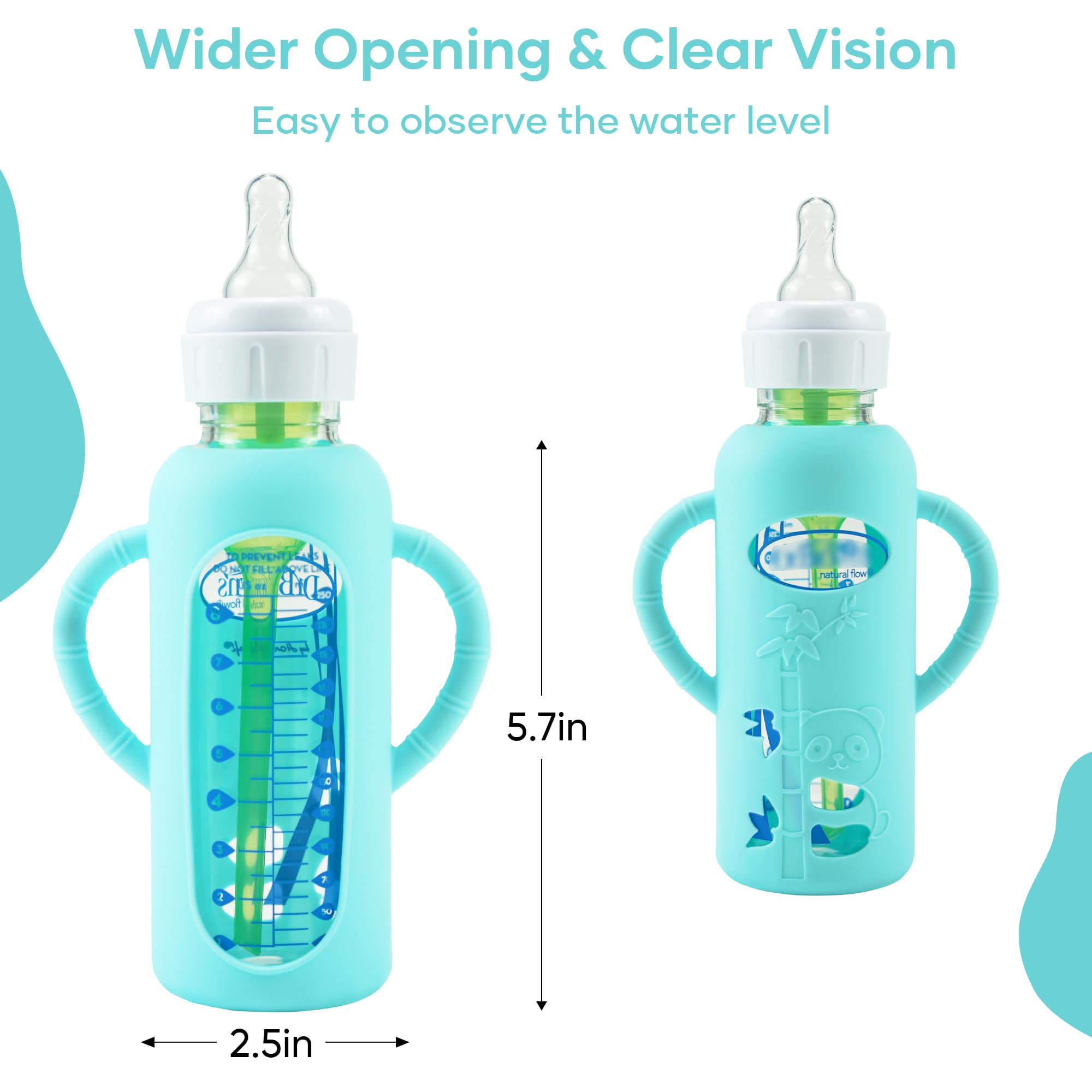 Insulating PANIMOSI sleeve helps retain warmth during feeding moments.