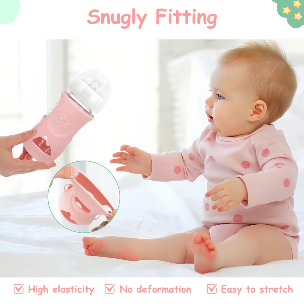 PANIMOSI bright sleeve provides a secure grip for parents and baby