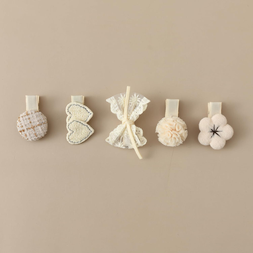 panpinmama infant hair accessories pack coordinates with outfits.