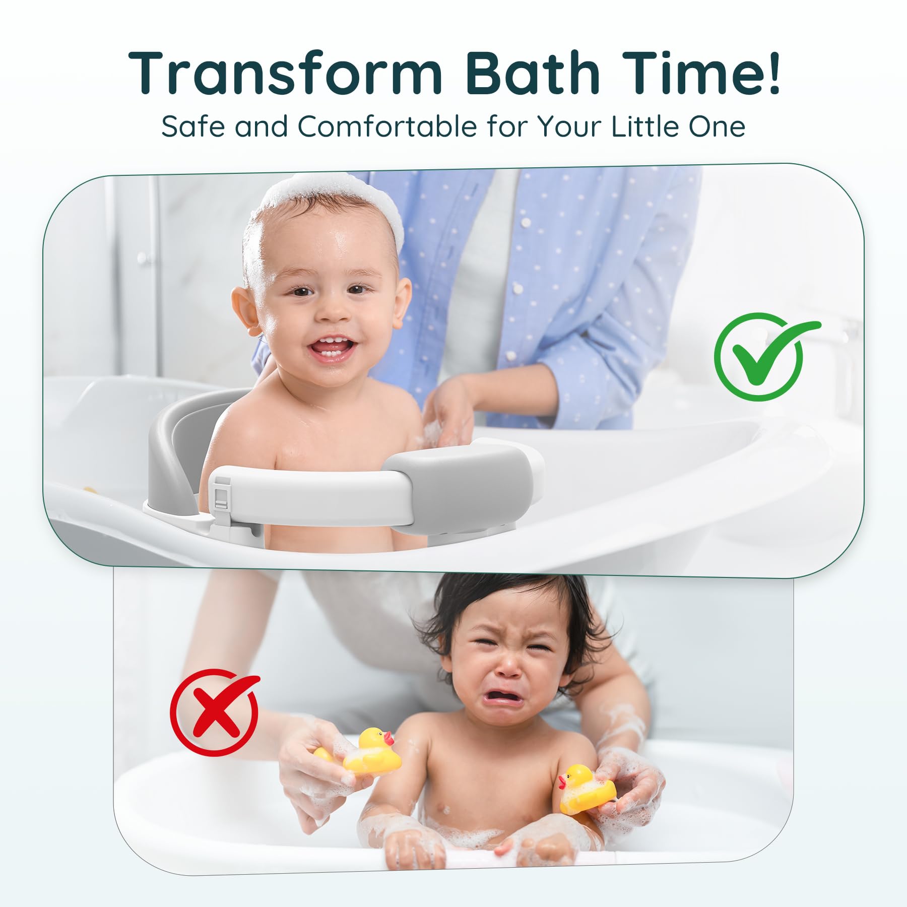 PANUSU seat offers one-hand access for quick baby placement and removal.