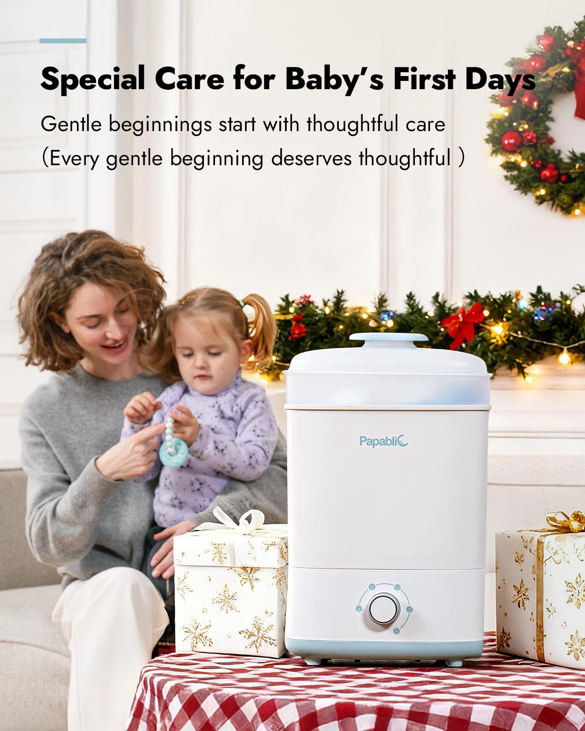 Papablic Sterilizer Pro ensures safe, efficient cycles for busy caregivers.