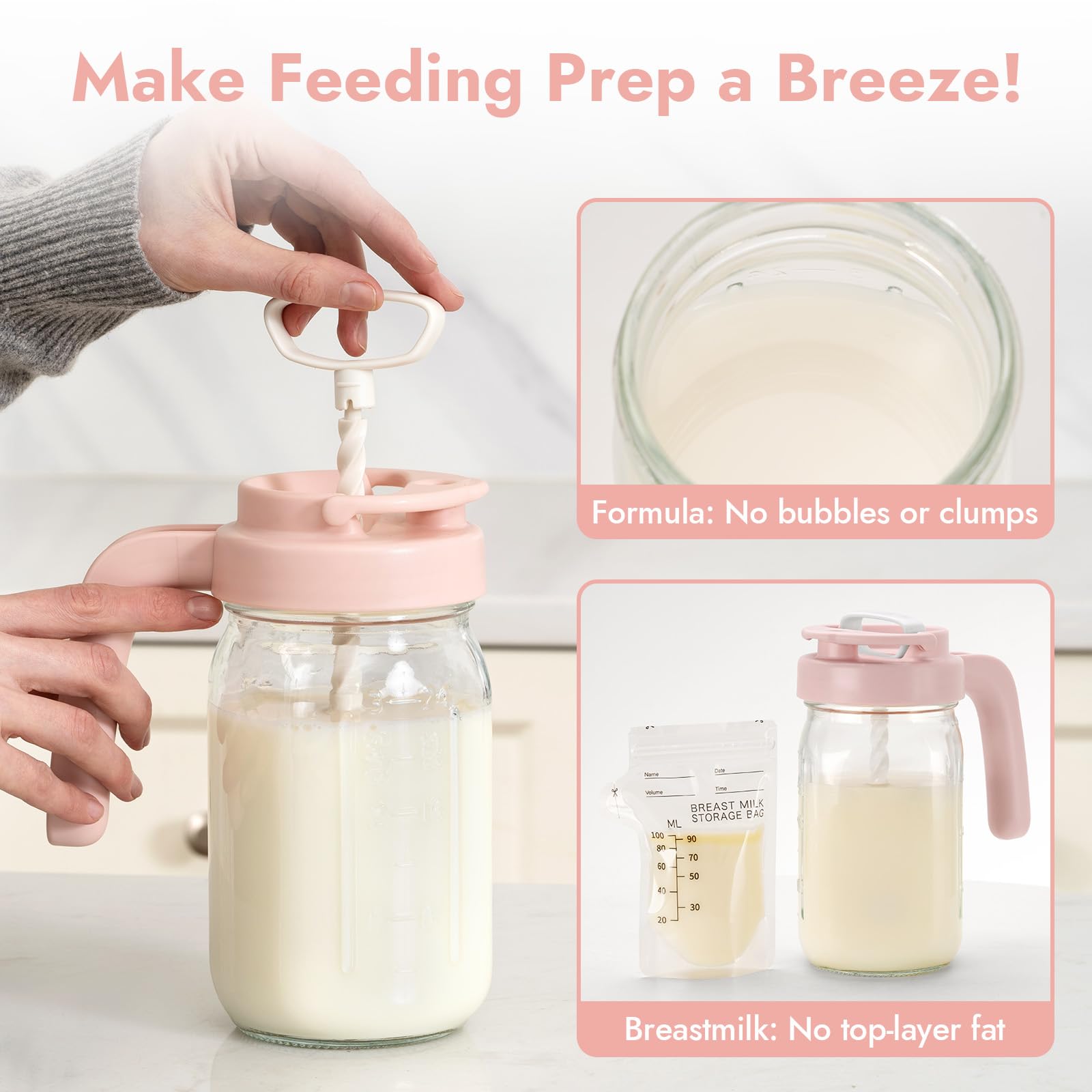 Papablic BPA-free materials with silicone seal to prevent leaks and keep contents fresh