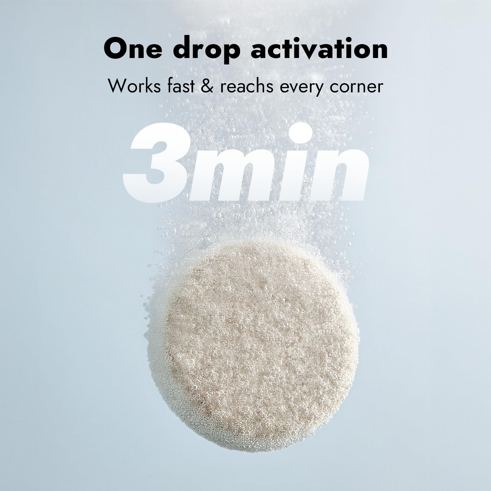 Papablic descaling tablets fight mineral buildup and limescale deposits