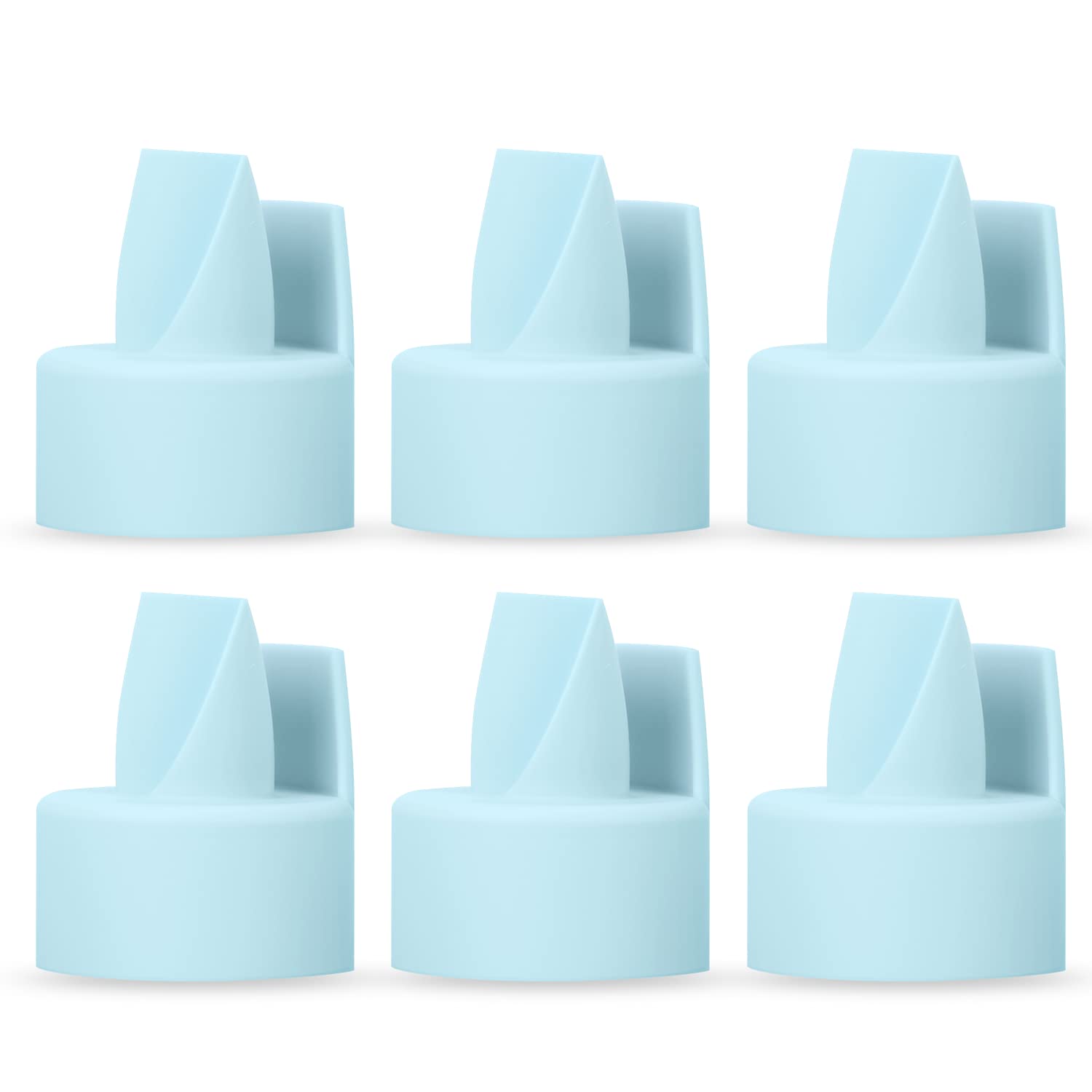 Papablic duckbill valve blue packaging shows BPA-free silicone for easy replacement.