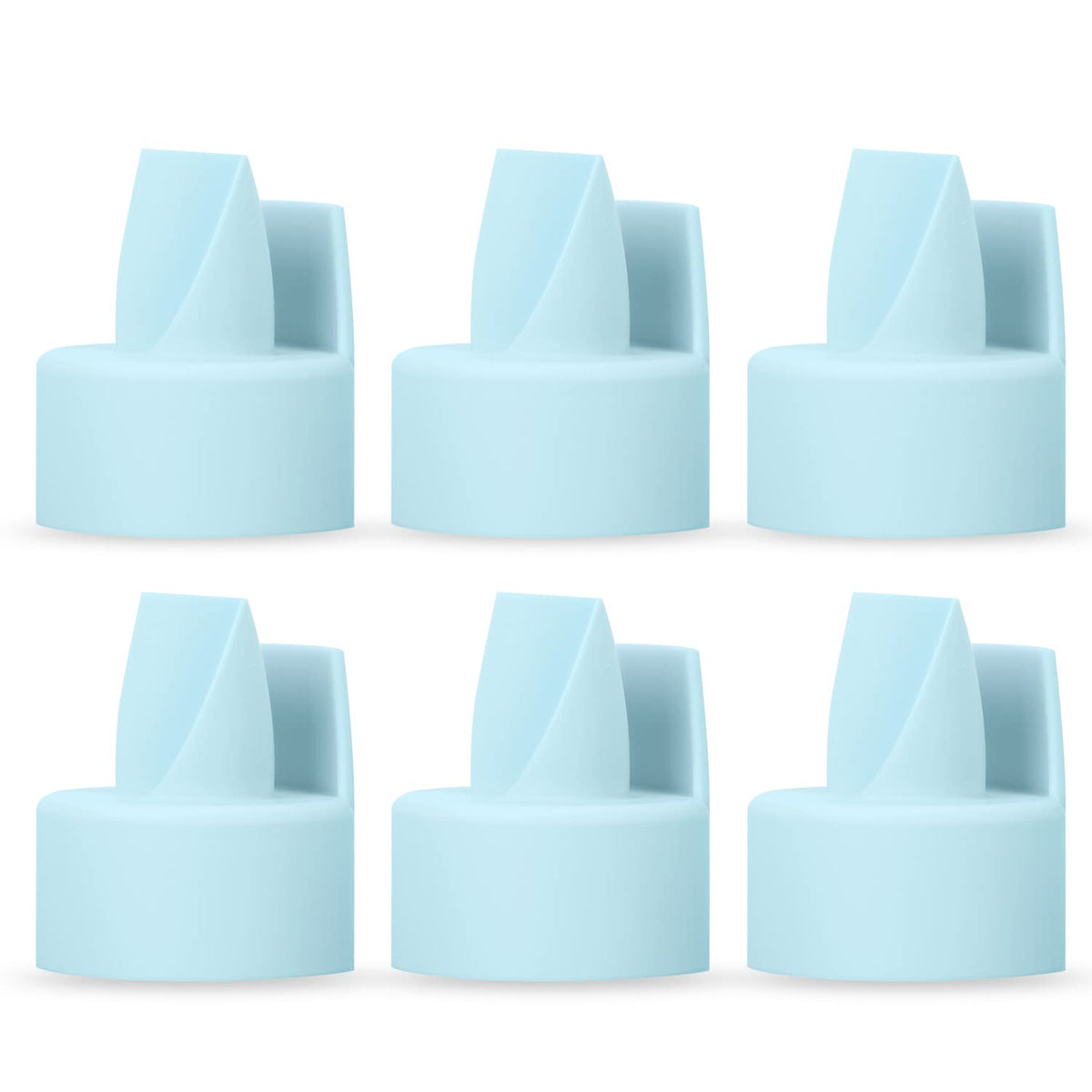 Papablic duckbill valve blue packaging shows BPA-free silicone for easy replacement.