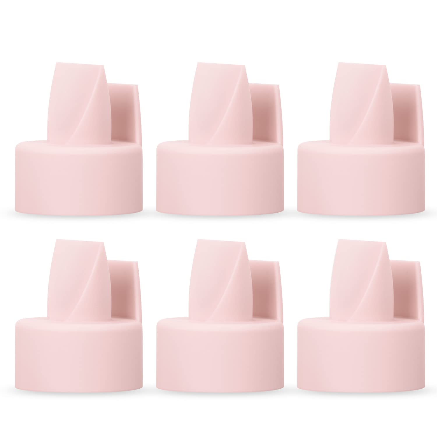 Papablic duckbill valves pink pack compatible with Spectra and Medela pumps