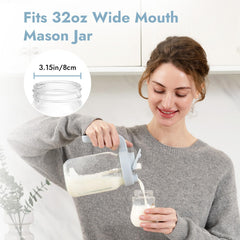 Papablic flip-lock spout demonstrates hands-free pouring and leak protection.