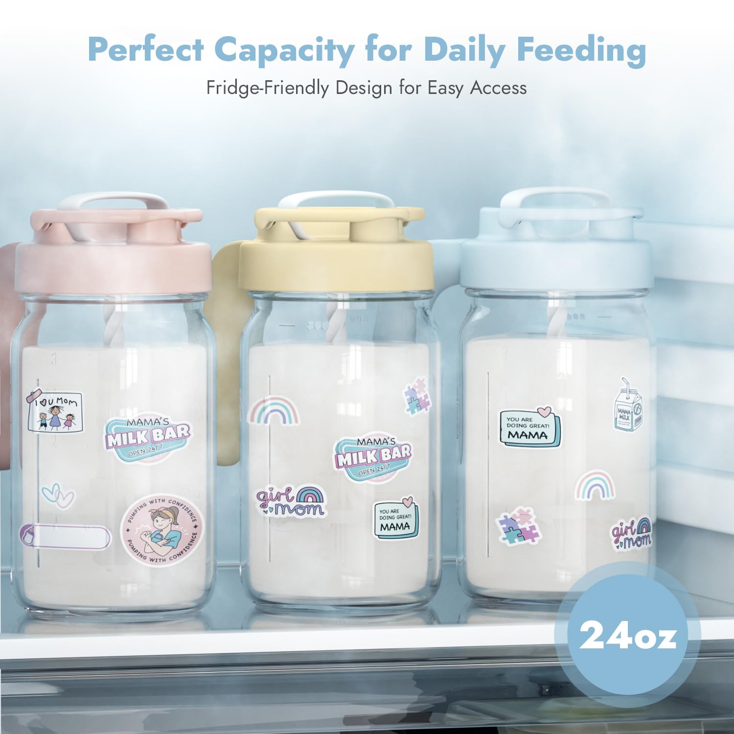 Papablic fill line up to 24 oz aids portion control