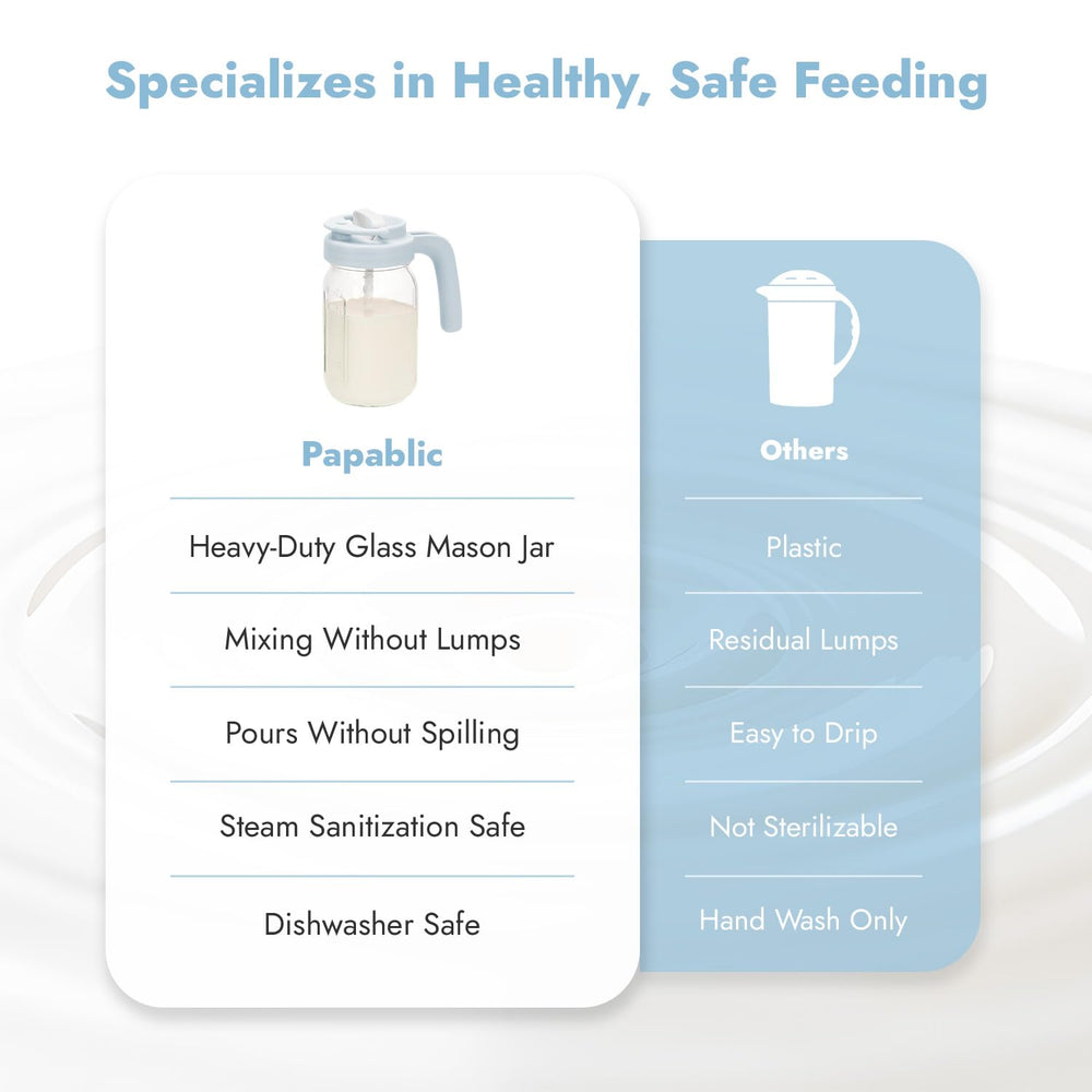 Papablic pitcher resists heat and cold for versatile storage and prep