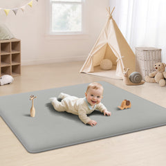PapaMama play mat foam density close-up for soft tummy time