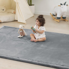 PaPaMat 15-inch thick baby play mat for tummy time and floor fun