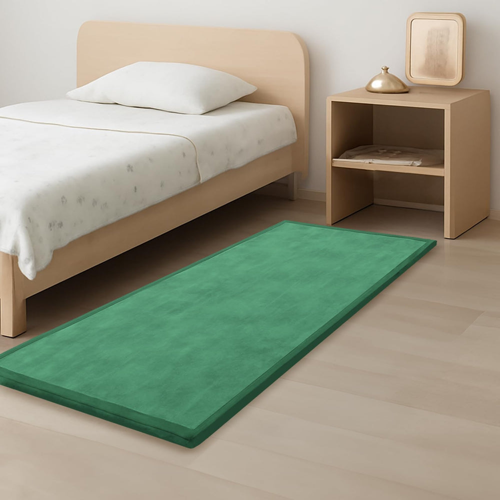 PaPaMat Emerald 1.3-inch thick play mat with soft cushioning for safe play