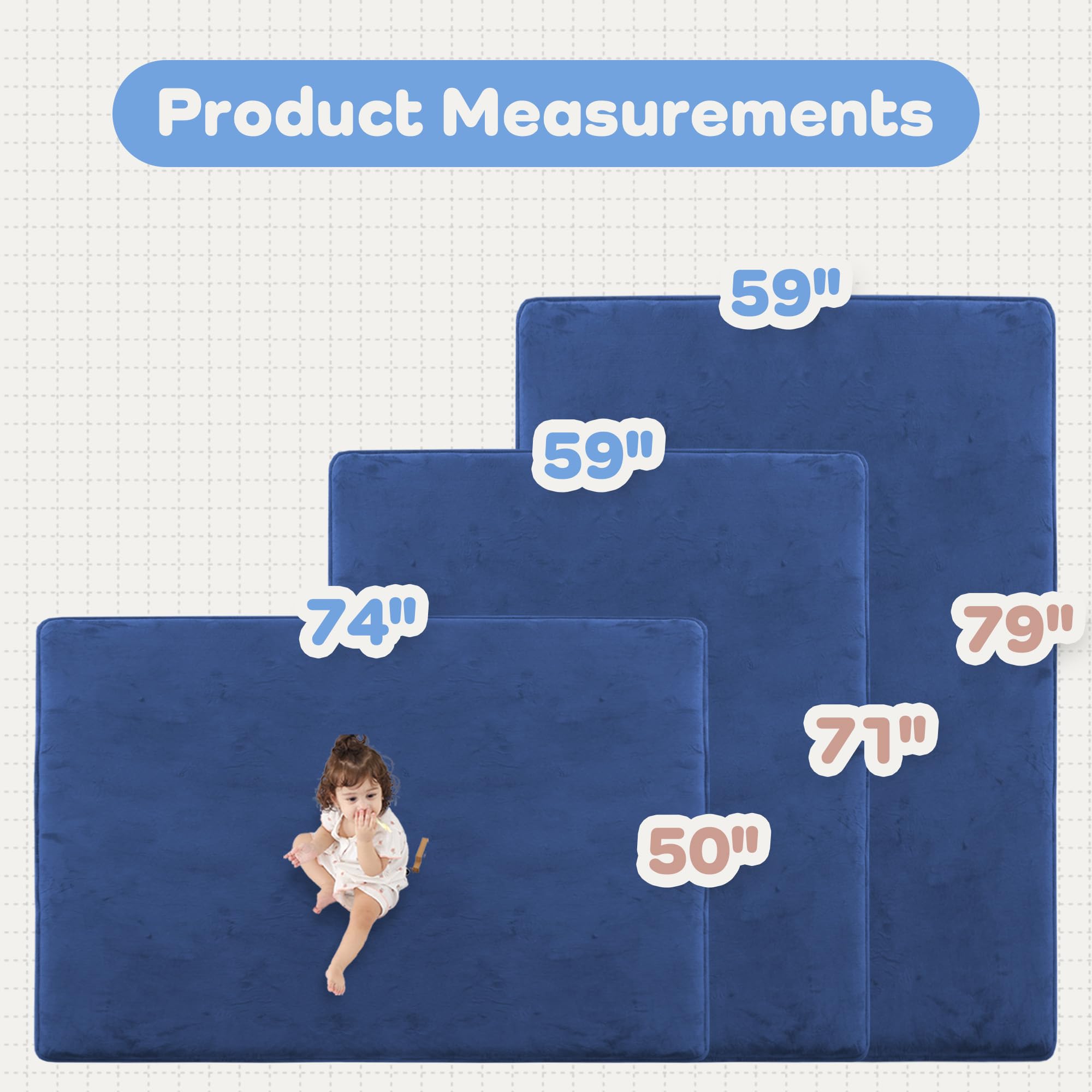 PaPaMat ideal for tummy time, crawling, and sit-and-play moments.