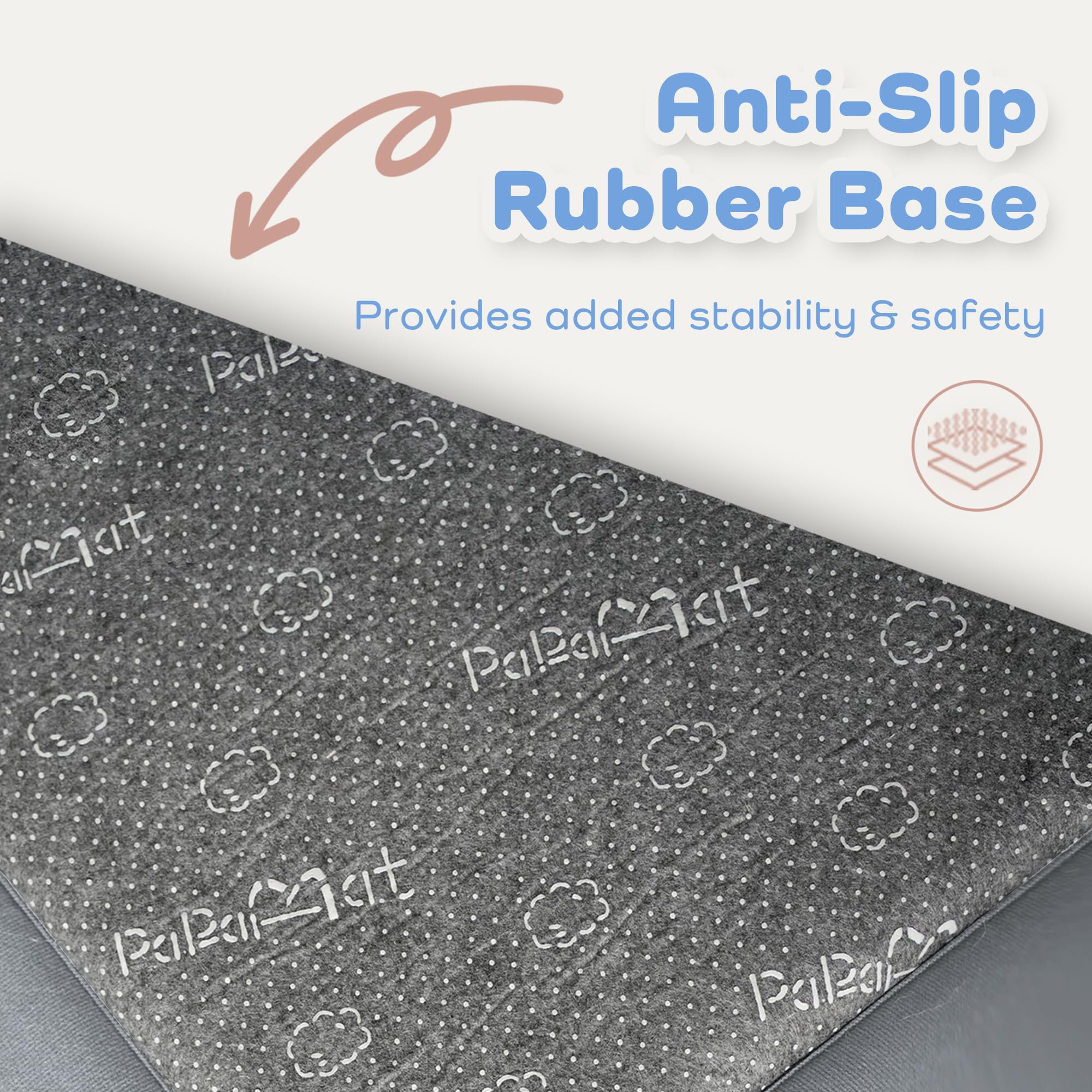 PaPaMat multiuse bedside floor mat for nursery and play areas