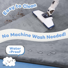 PaPaMat non slip silicone dotted backing keeps mat in place