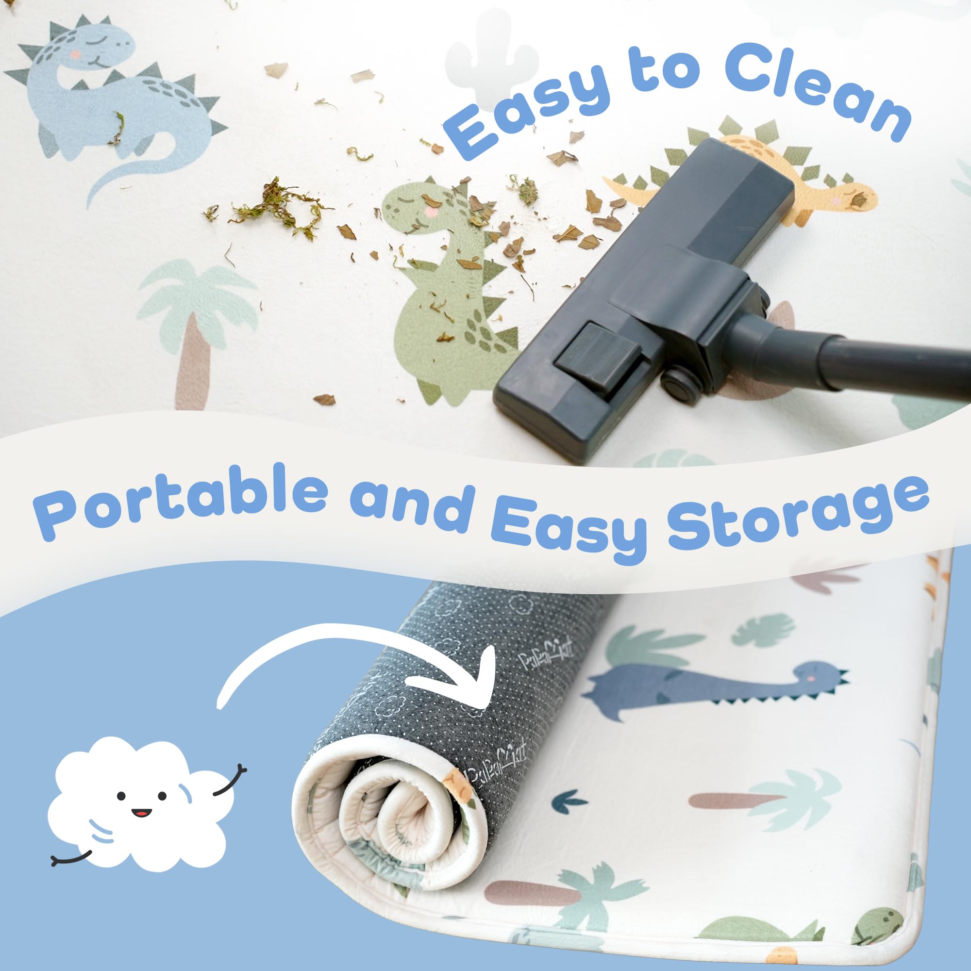 PaPaMat nursery-decor-friendly design complements any room
