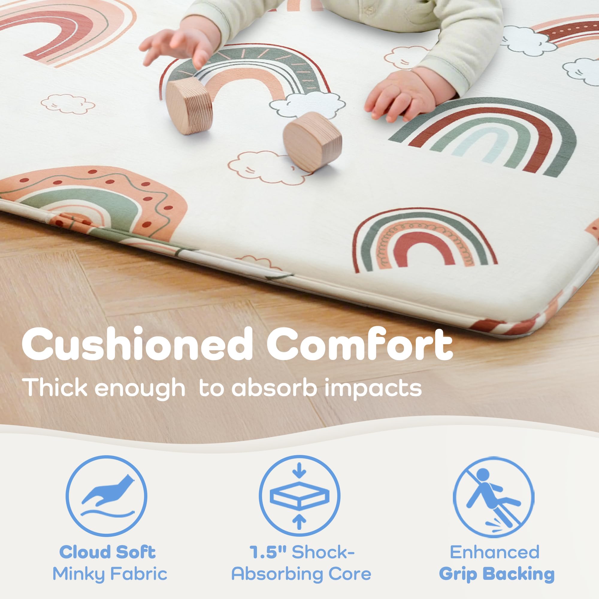 PaPaMat stain-resistant fabric stays pristine with messes