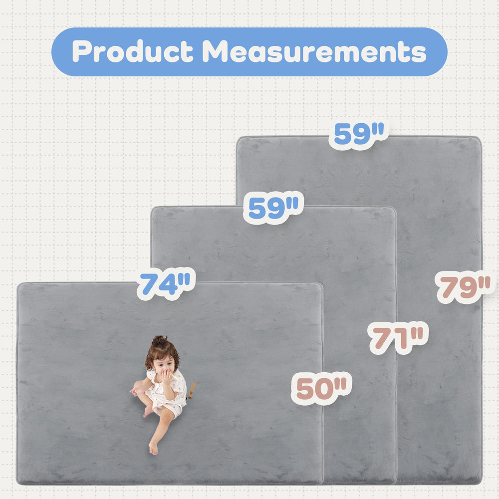 PaPaMat ideal for tummy time and crawling with cushioned support