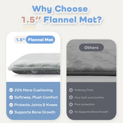 PaPaMat tummy time cushioning supports comfortable activity